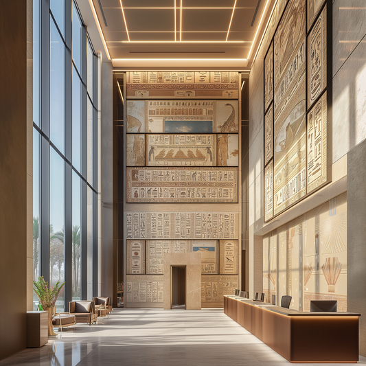 Antient Egypt Office Design 2