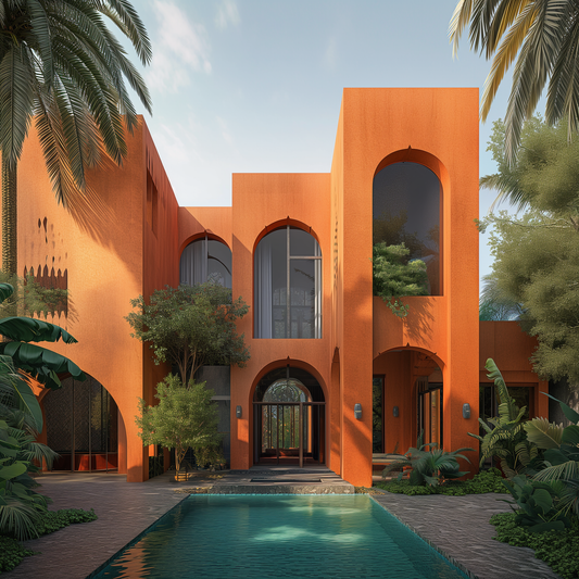 Moroccan Modern Home 1